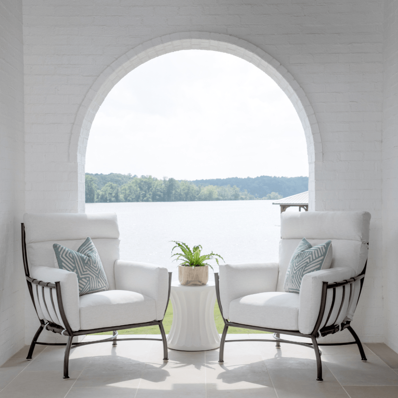 Naples Aluminum Lounge Chair - Our Boat House