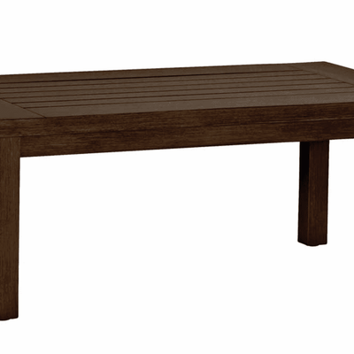 Narragansett Aluminum Outdoor Coffee Table - Our Boat House