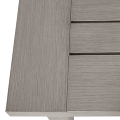 Narragansett Aluminum Outdoor Square Coffee Table - Our Boat House