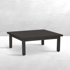 Narragansett Aluminum Outdoor Square Coffee Table - Our Boat House
