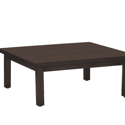 Narragansett Aluminum Outdoor Square Coffee Table - Our Boat House