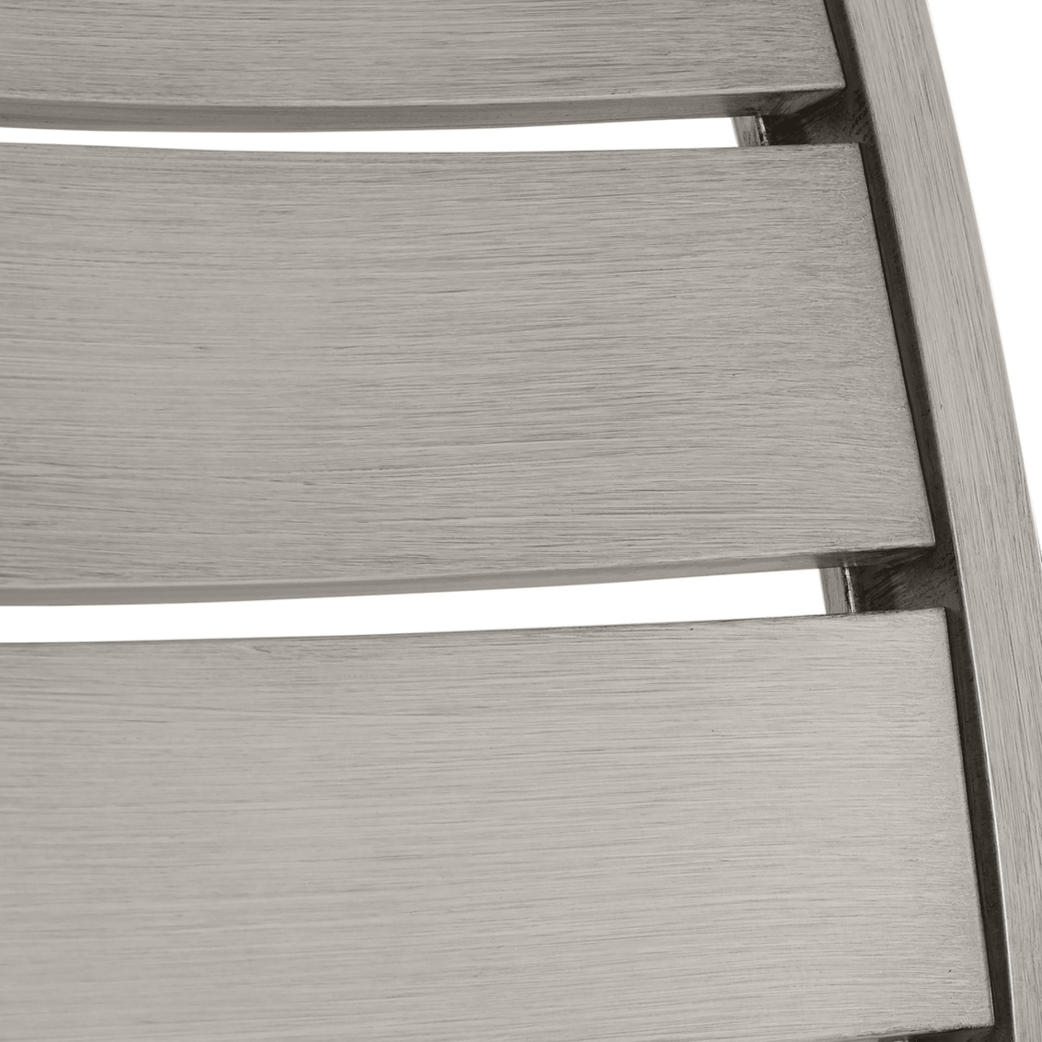 Narragansett Outdoor Bench - Wrought Aluminum Oyster - Our Boat House