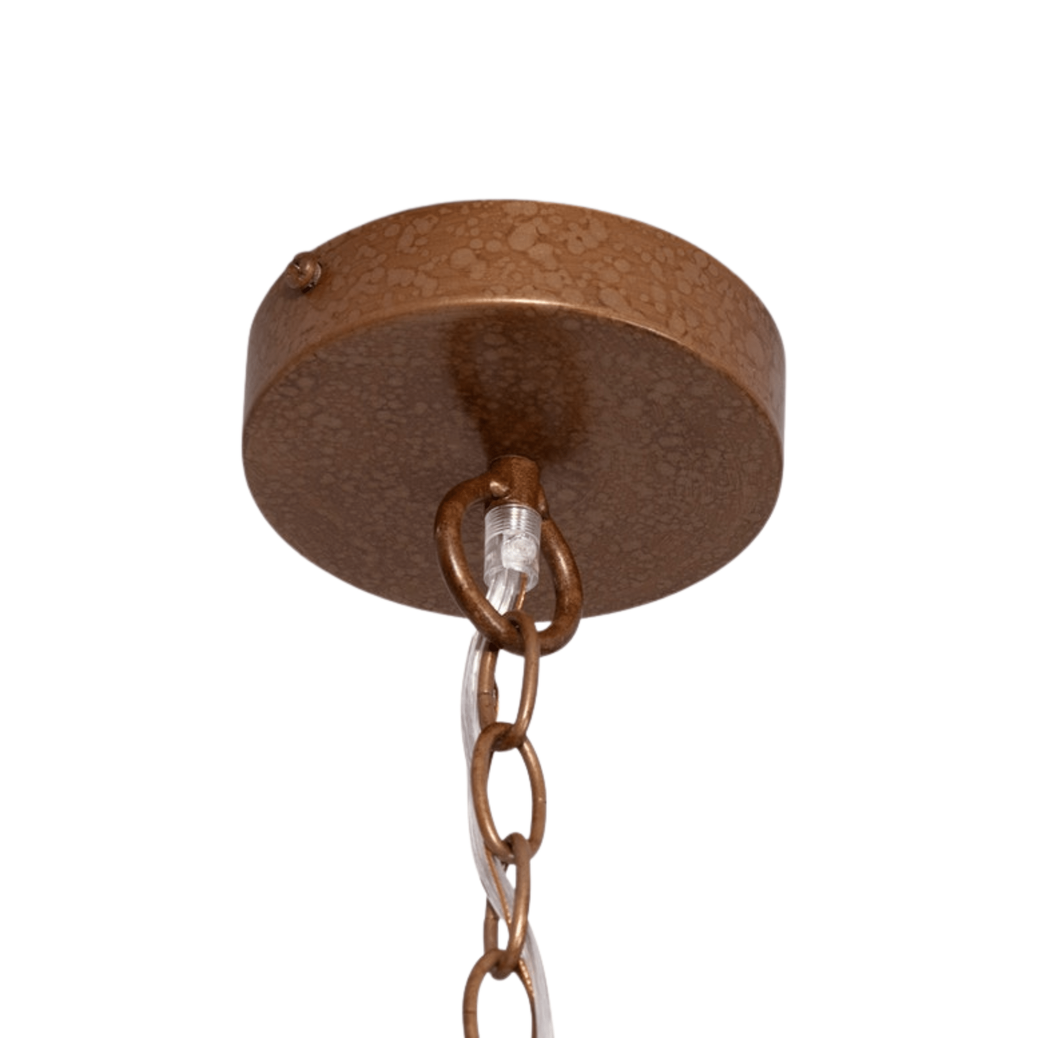Nashua Coco Bead Oval Chandelier - Bronze & Gold - Our Boat House