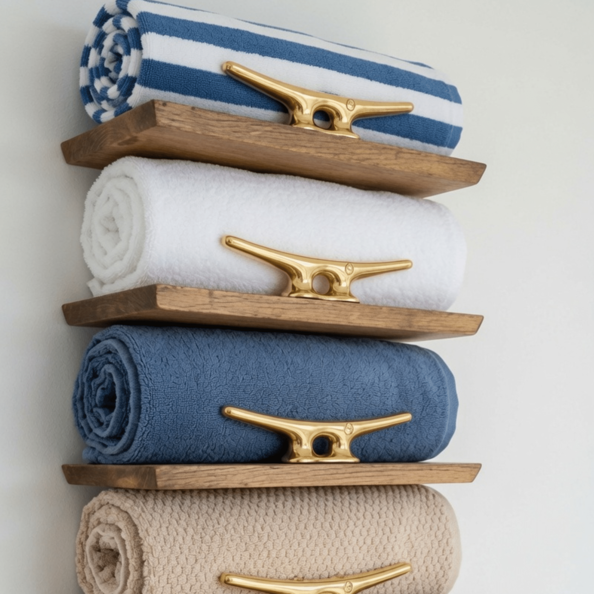 Nautical Brass Boat Cleats - Our Boat House