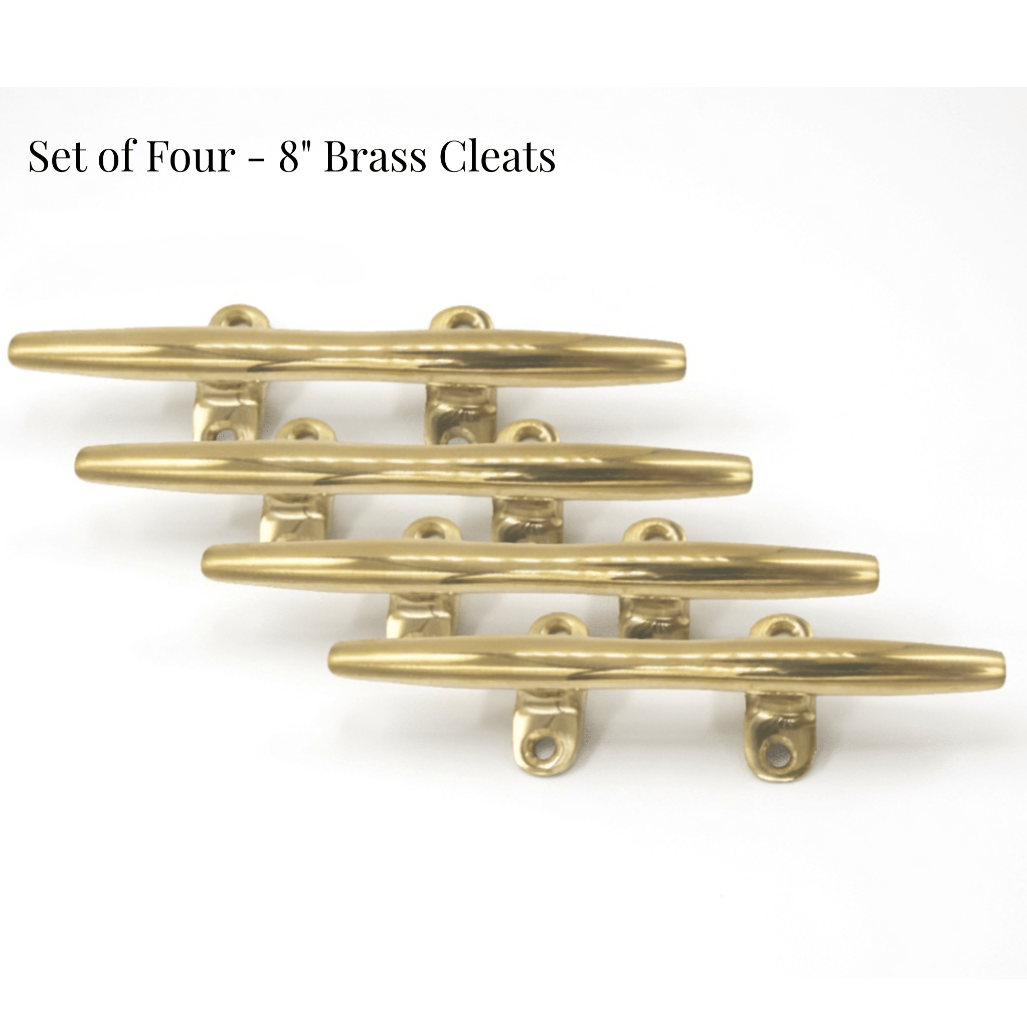 Nautical Brass Boat Cleats - Our Boat House