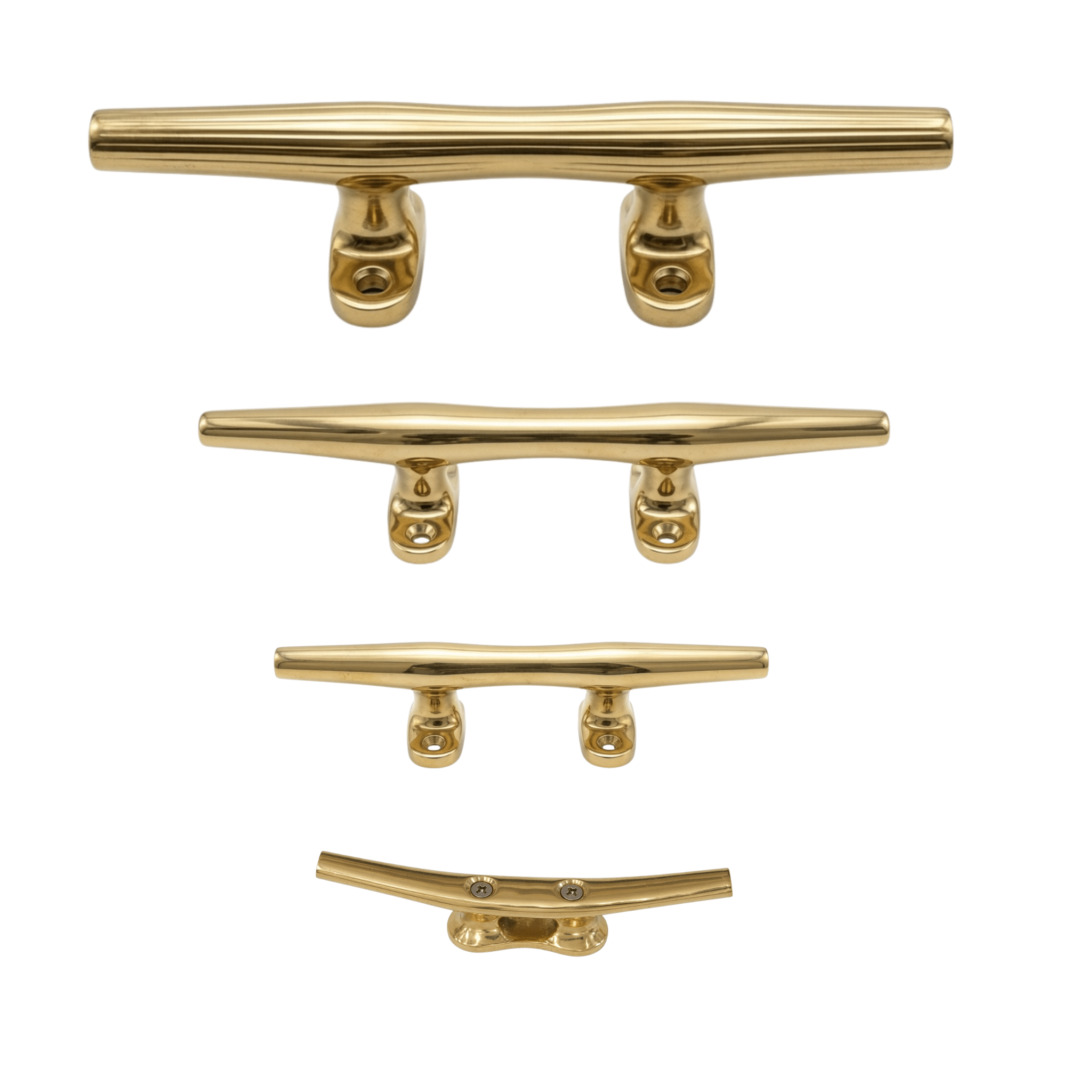 Nautical Brass Boat Cleats - Our Boat House
