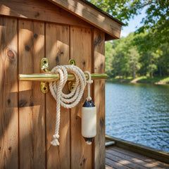 Nautical Brass Boat Cleats - Our Boat House