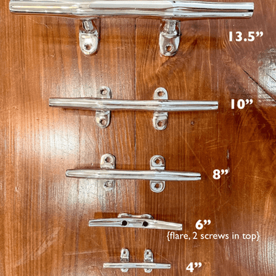 Nautical Nickel Plated Boat Cleat