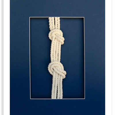 Nautical Ropes with Navy - Our Boat House