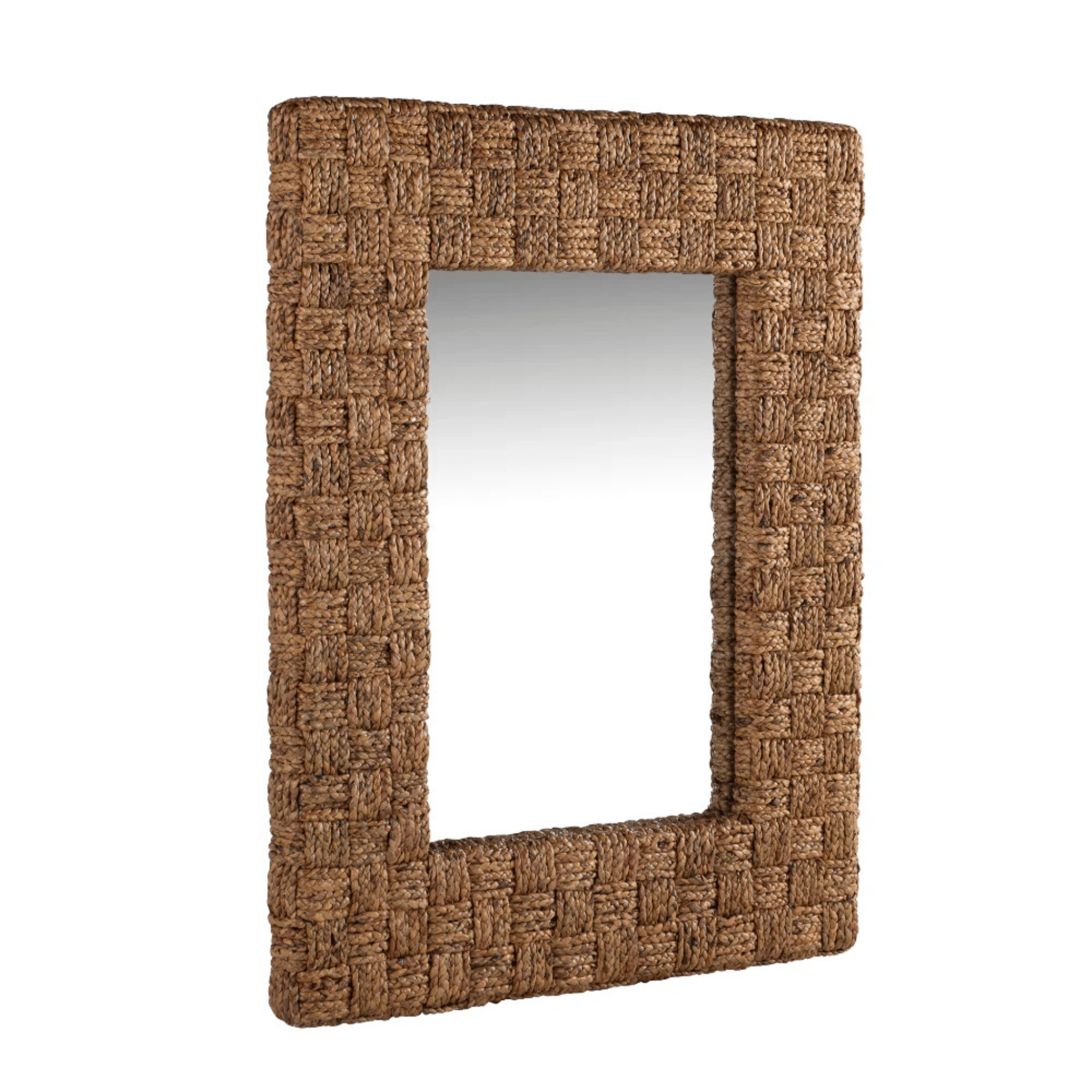 New Castle Water Hyacinth Mirror - Our Boat House