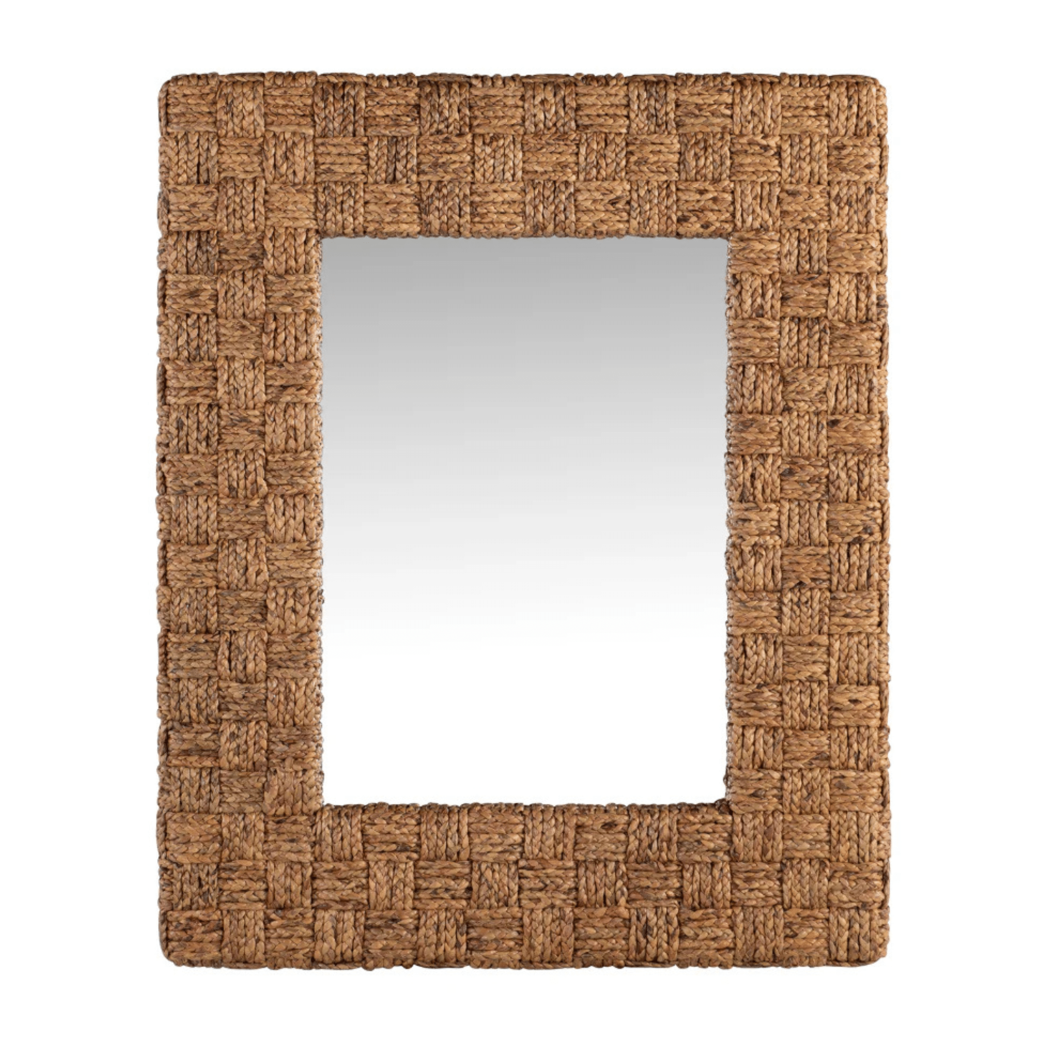 New Castle Water Hyacinth Mirror - Our Boat House