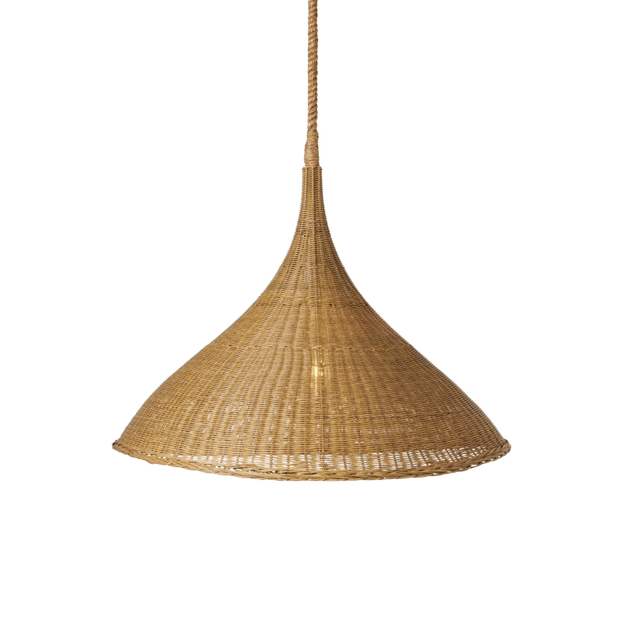 New Providence Basket Pendant - Two Sizes - coastal inspired home furnishing