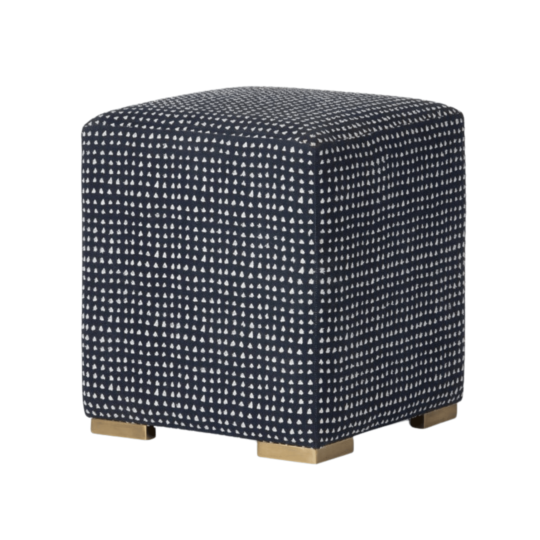 Newman Navy Accent Stool - Our Boat House