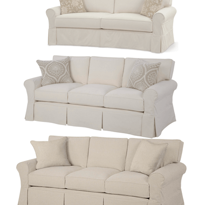 Newport II 84in. Slipcovered Sofa - 2/2 - Our Boat House