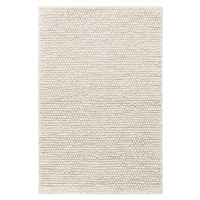 Niels Handwoven Wool/Viscose Rug - Ivory - Our Boat House