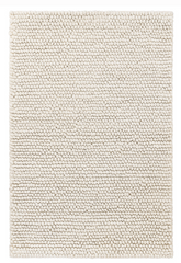 Niels Handwoven Wool/Viscose Rug - Ivory