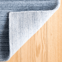 Nordic Hand Loom Knotted Performance Rug - Blue - Our Boat House