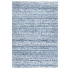 Nordic Hand Loom Knotted Performance Rug - Blue - Our Boat House