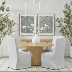 North Beach Slipcovered Dining Chair - Set of Two - Our Boat House