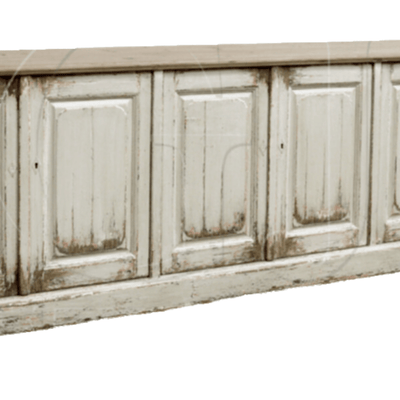 North Harwich Sideboard in Distressed White - Two Sizes - Our Boat House