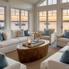 Oaklee Oval Coffee Table - Our Boat House