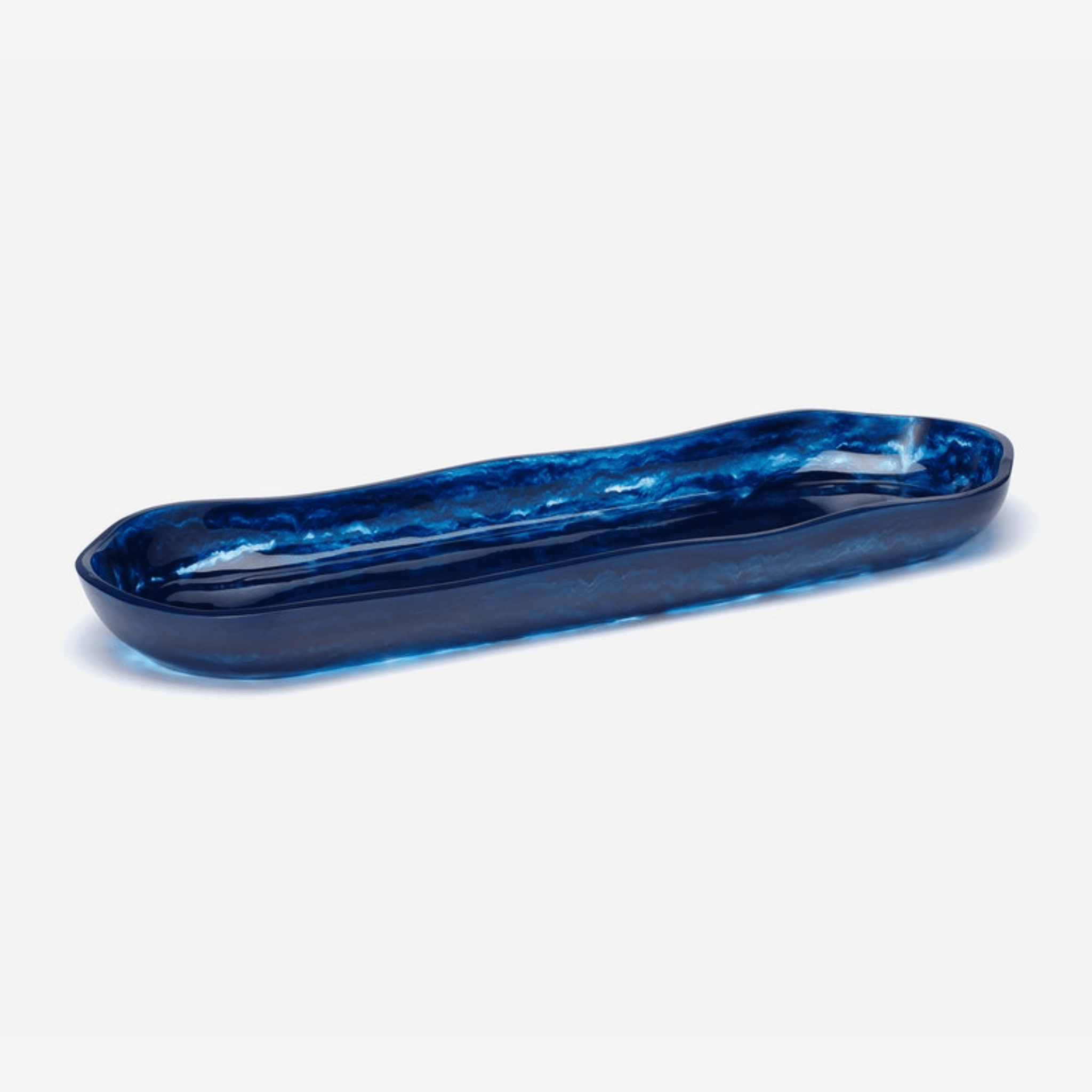 Ocean City Cobalt Blue Tray - Two Sizes - Our Boat House