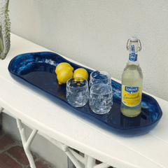 Ocean City Cobalt Blue Tray - Two Sizes - Our Boat House