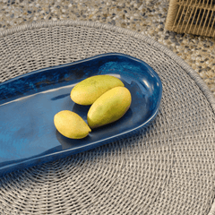 Ocean City Cobalt Blue Tray - Two Sizes - Our Boat House