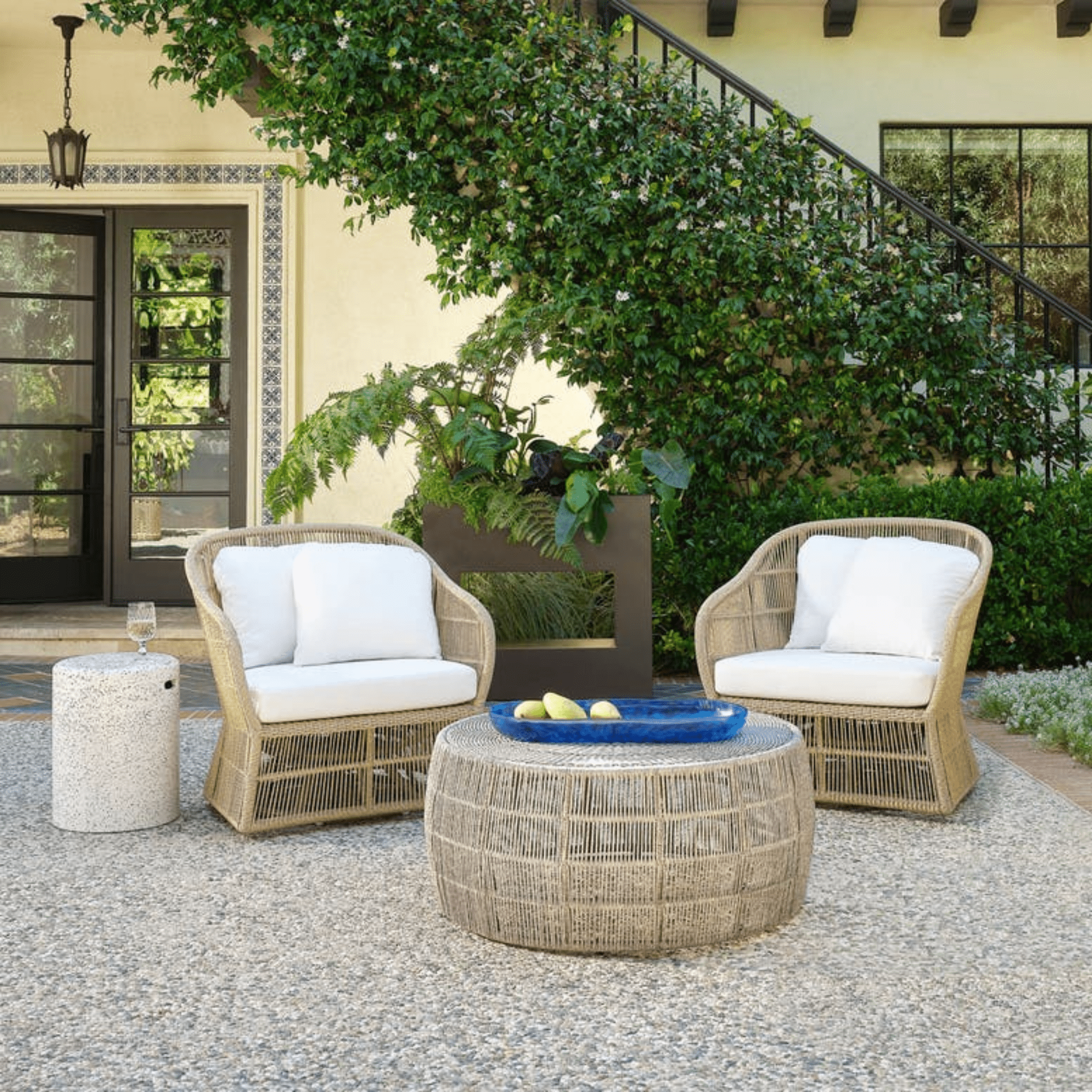 Ocean City Cobalt Blue Tray - Two Sizes - Our Boat House