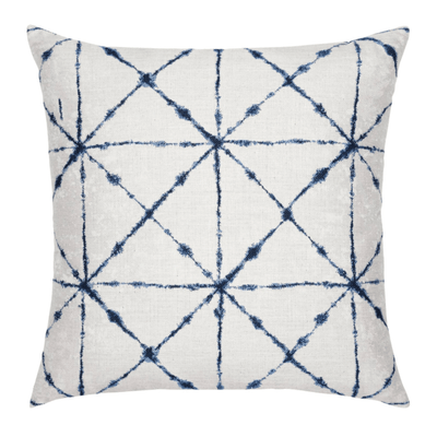 Ocean Escape Indigo Indoor/Outdoor Pillow - Our Boat House