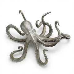 Octopus Pewter Shelf Decor - Our Boat House