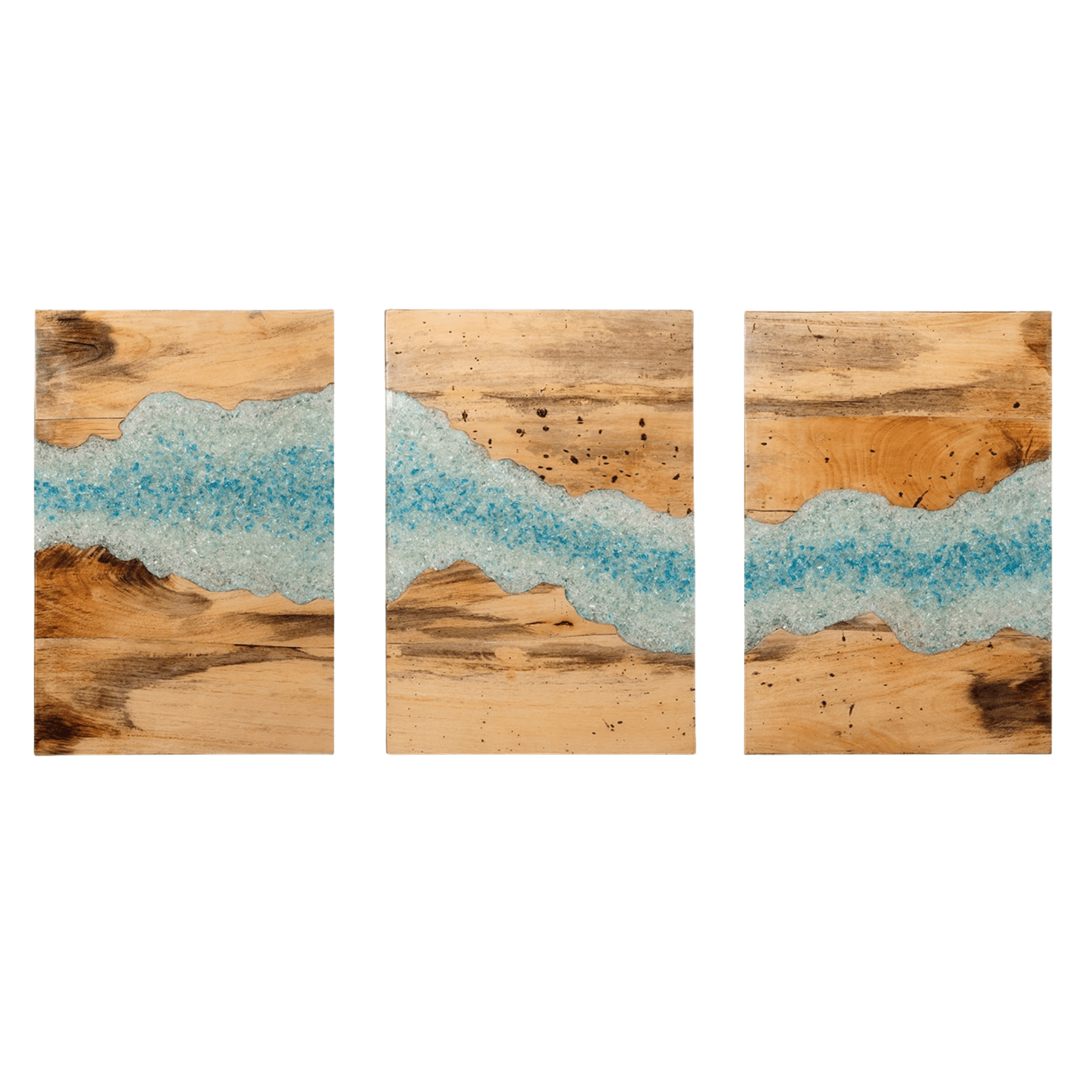 Oleander Triptych Wall Decor - Our Boat House