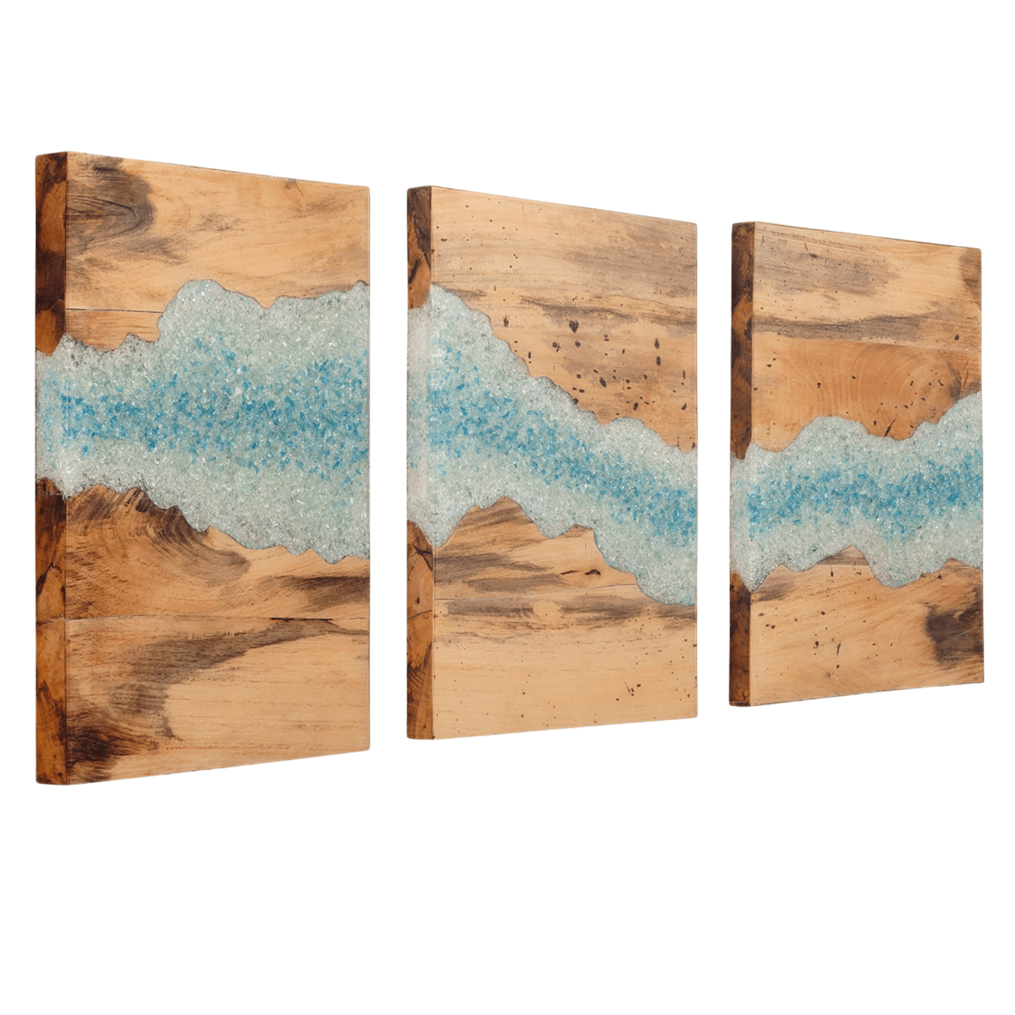 Oleander Triptych Wall Decor - Our Boat House