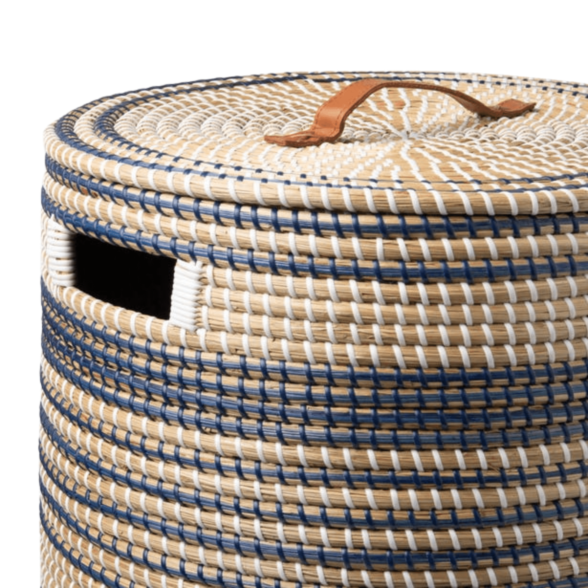 Olinda Dark Blue Hamper - Our Boat House