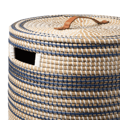Olinda Dark Blue Hamper - Our Boat House