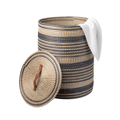 Olinda Dark Blue Hamper - Our Boat House