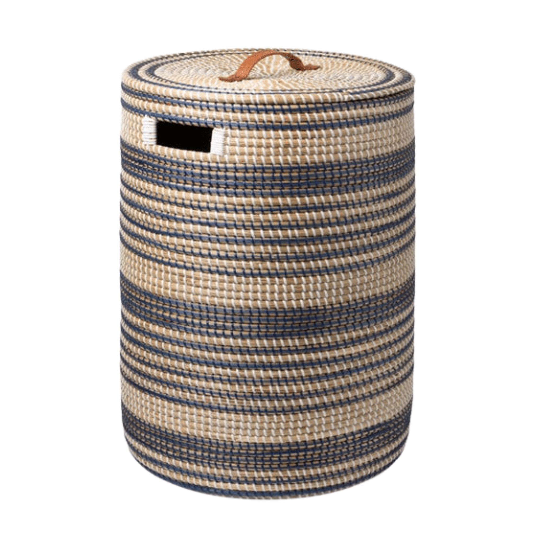 Olinda Dark Blue Hamper - Our Boat House