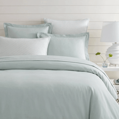 Organic Cotton Duvet Cover - Sky - Our Boat House