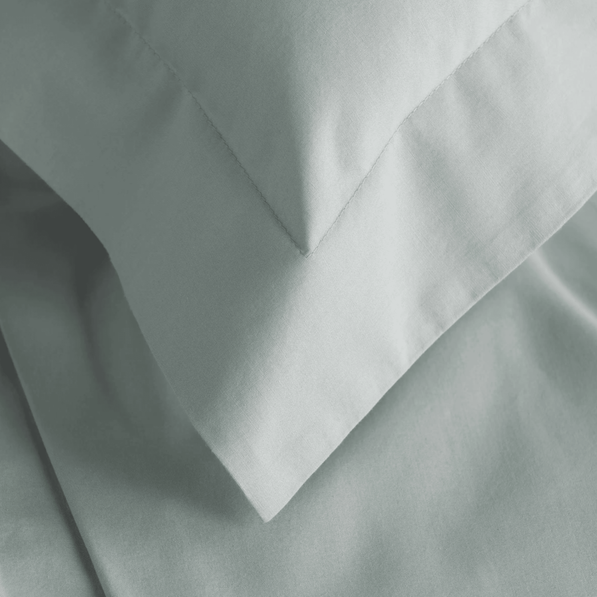 Organic Cotton Duvet Sham - Sky - Our Boat House
