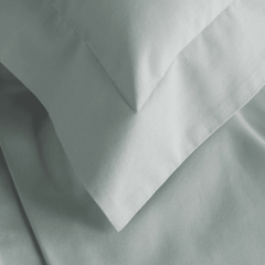 Organic Cotton Duvet Sham - Sky - Our Boat House