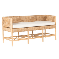 Ormond Beach Rattan Bench - Our Boat House