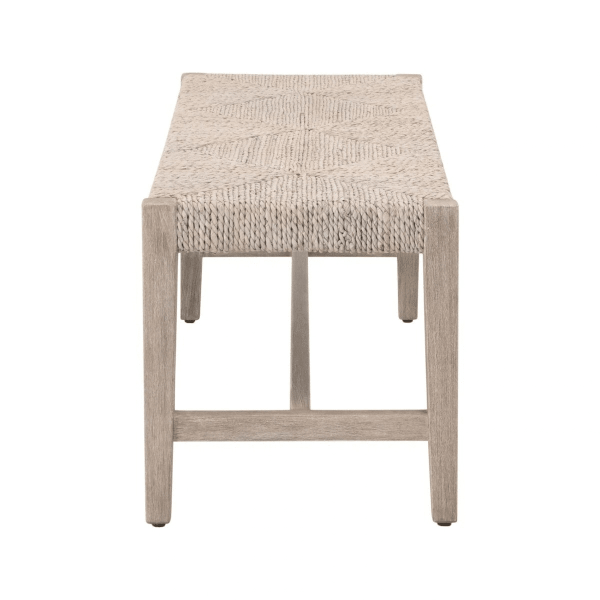 Outer Banks Abaca Rope Bench - Our Boat House