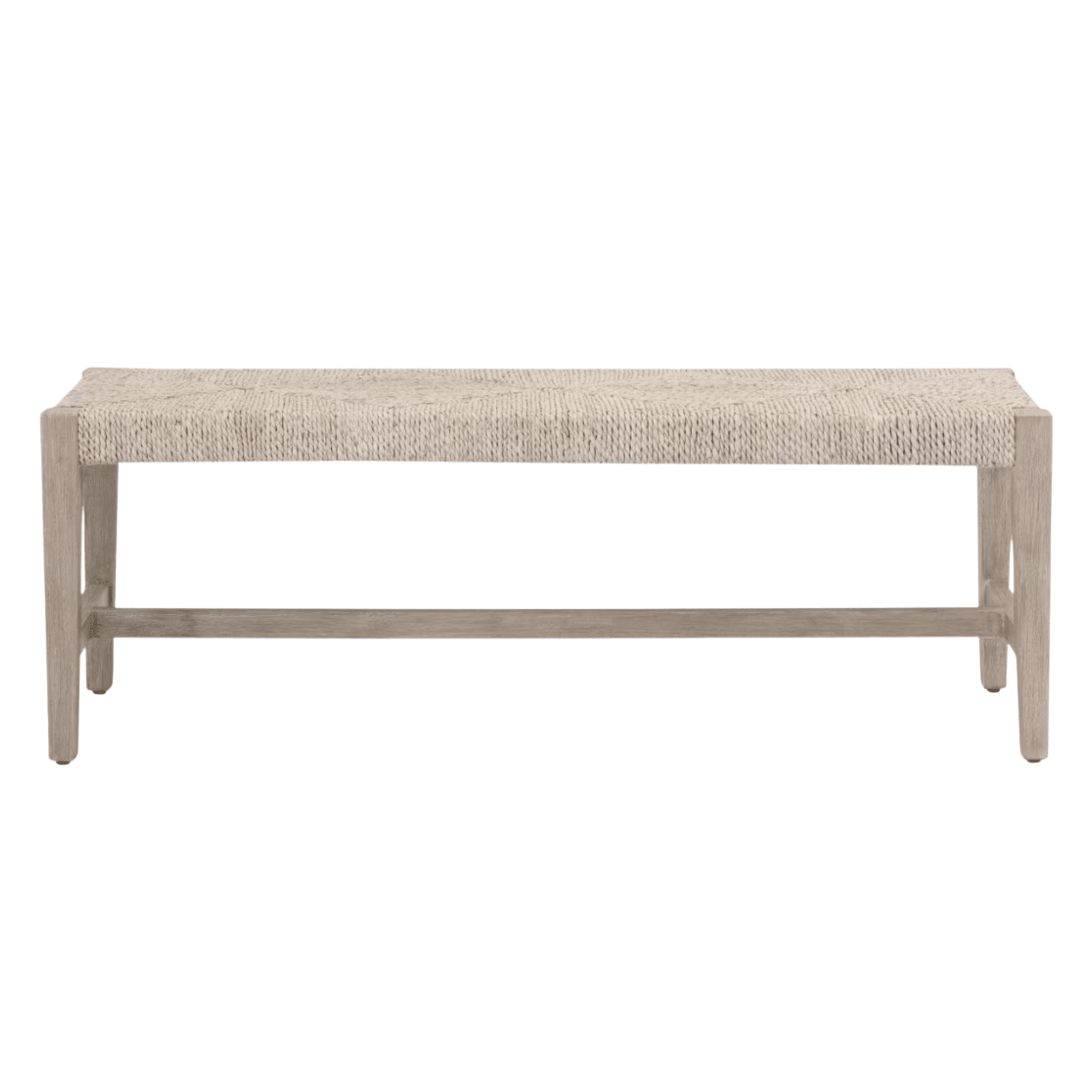 Outer Banks Abaca Rope Bench - Our Boat House