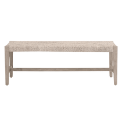 Outer Banks Abaca Rope Bench - Our Boat House
