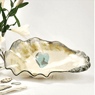Oyster Shell Bowl - Large - Our Boat House