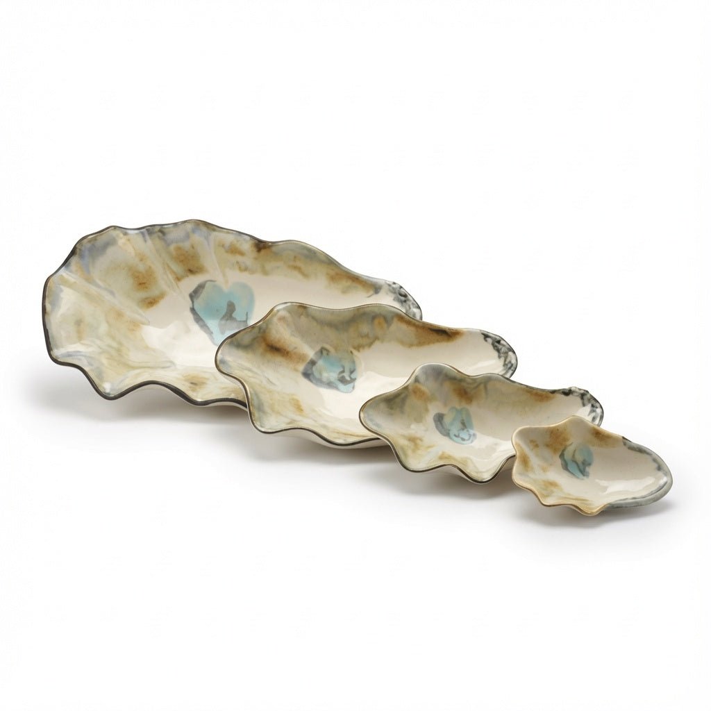 Oyster Shell Bowl - Large - Our Boat House