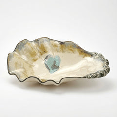 Oyster Shell Bowl - Large - Our Boat House