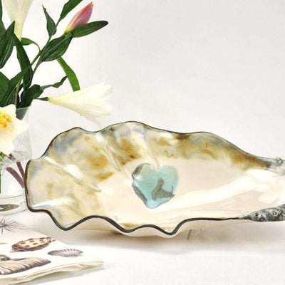 Oyster Shell Bowl - Medium - Our Boat House