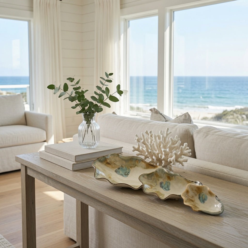Oyster Shell Bowl - Medium - Our Boat House