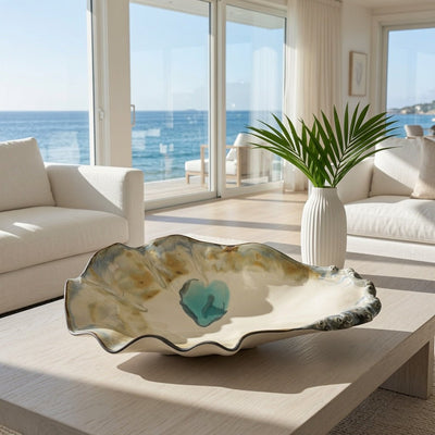 Oyster Shell Bowl - Medium - Our Boat House